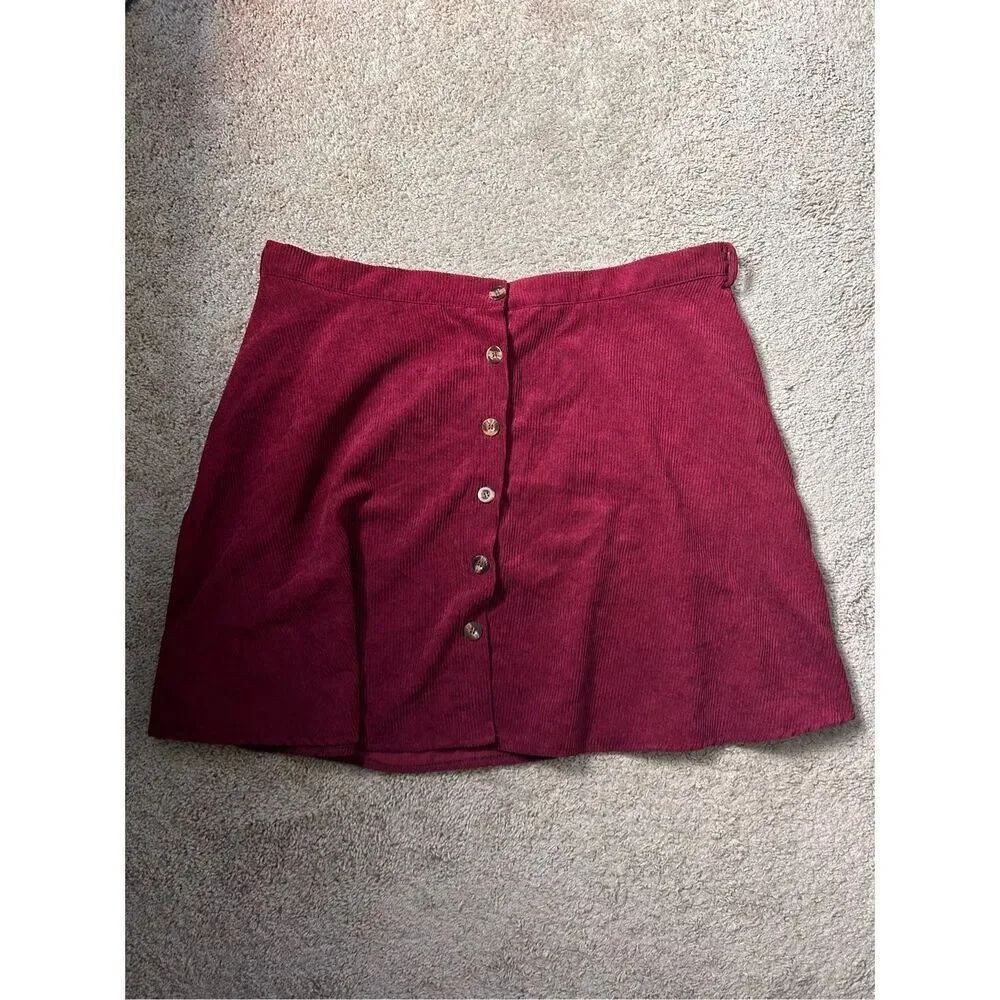 SHEIN corduroy skirt size 4XL